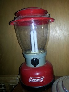 Battery-powered lantern