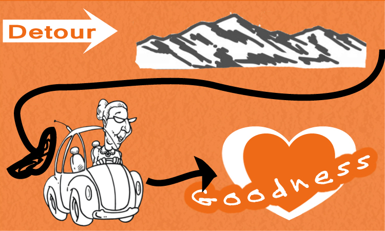 Canadian Rockies to 91-year-old woman to goodness in the heart