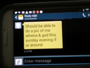 can do photos with wife and god