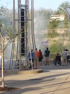 American flag at Branson's Landings