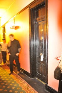 Haunted door at the Crescent Hotel