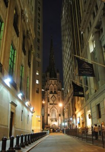 Church near Wall Street