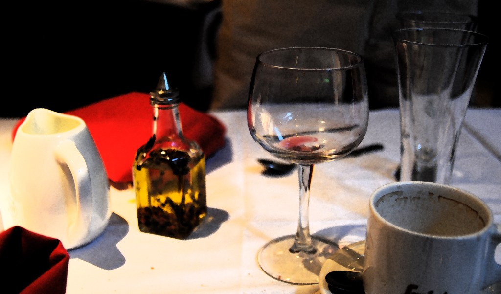 After a meal in Little Italy